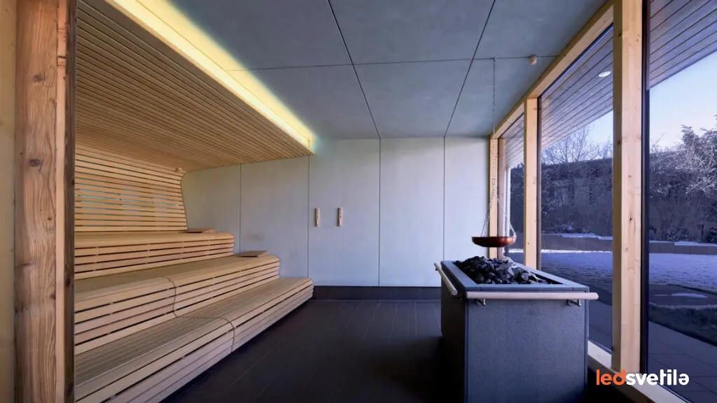 sauna led trak