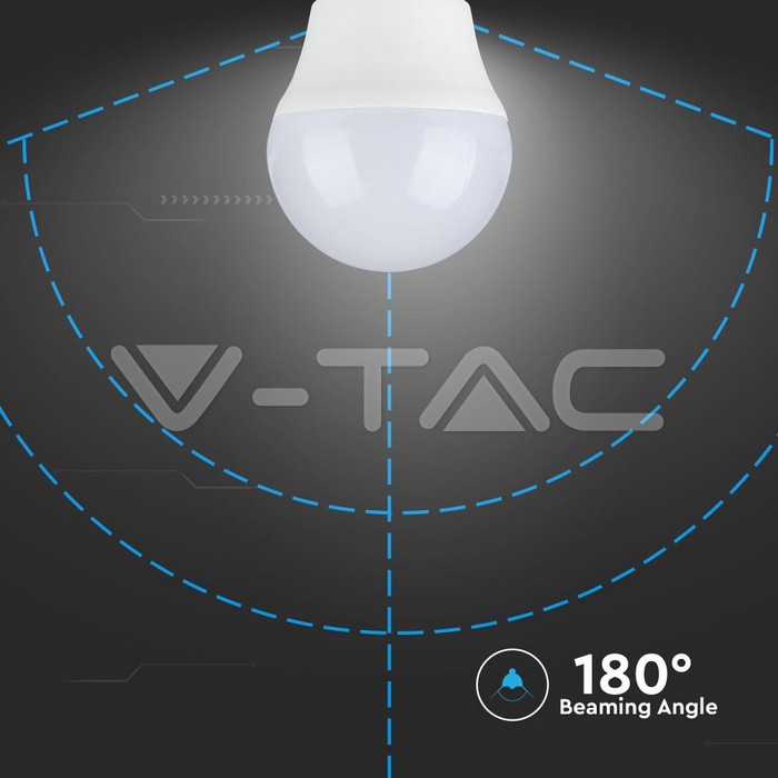 LED Bulb - SAMSUNG CHIP 4.5W E27 A++ G45 Plastic 4000K