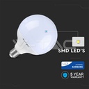 LED Bulb - SAMSUNG CHIP 18W E27 G120 Plastic 2000LM 4000K