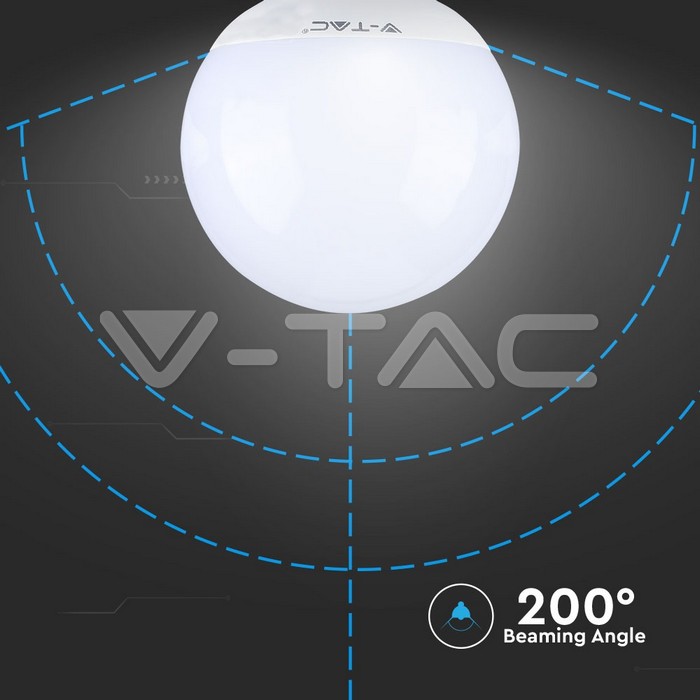 LED Bulb - SAMSUNG CHIP 18W E27 G120 Plastic 2000LM 4000K