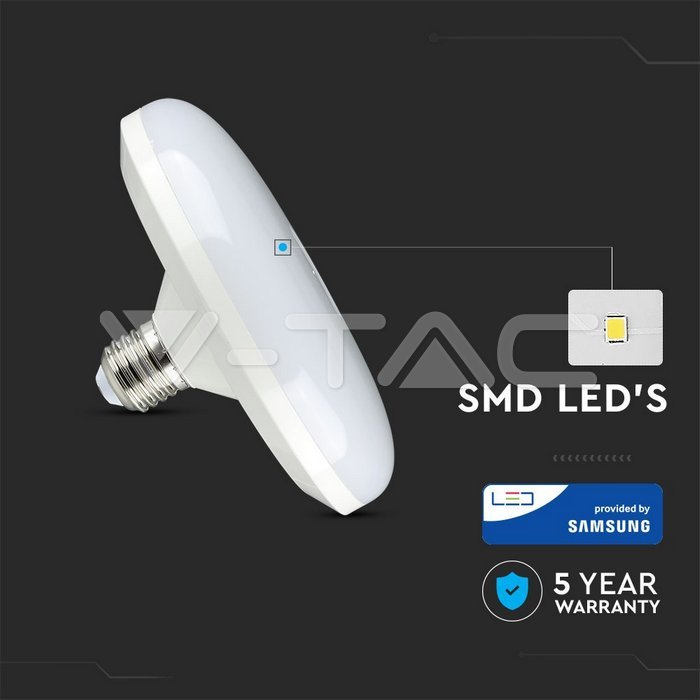 LED Bulb - SAMSUNG CHIP 24W E27 UFO F150 6400K