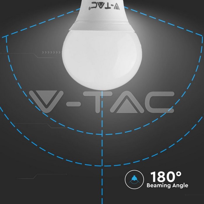 LED Bulb - SAMSUNG CHIP 4.5W E14 A++ P45 Plastic 3000K
