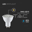 LED Spotlight SAMSUNG CHIP - GU10 5W Transparent 3000K 110°160LM/W