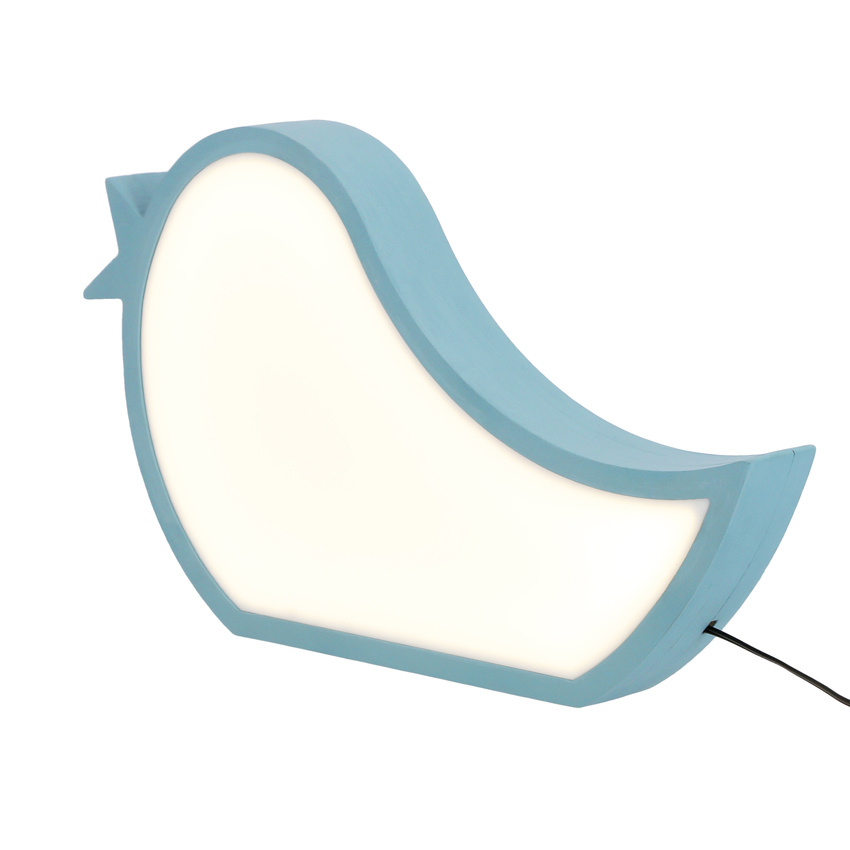Kids table lamp Bird
