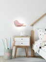 Kids wall lamp Bird with cable