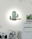 Kids wall lamp Cactus with cable