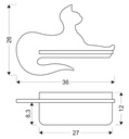 Kids wall lamp Cat