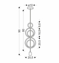 Kids pendant lamp Hoops