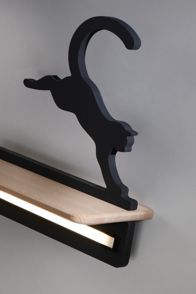 Kids wall lamp Jumping Cat