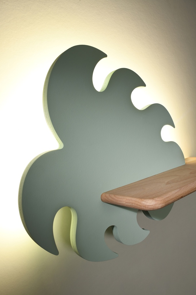 Kids wall lamp Monstera