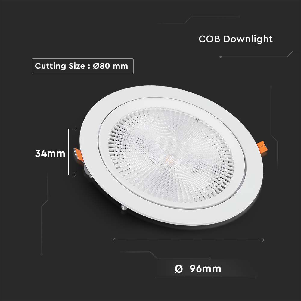10W LED Downlight SAMSUNG CHIP 