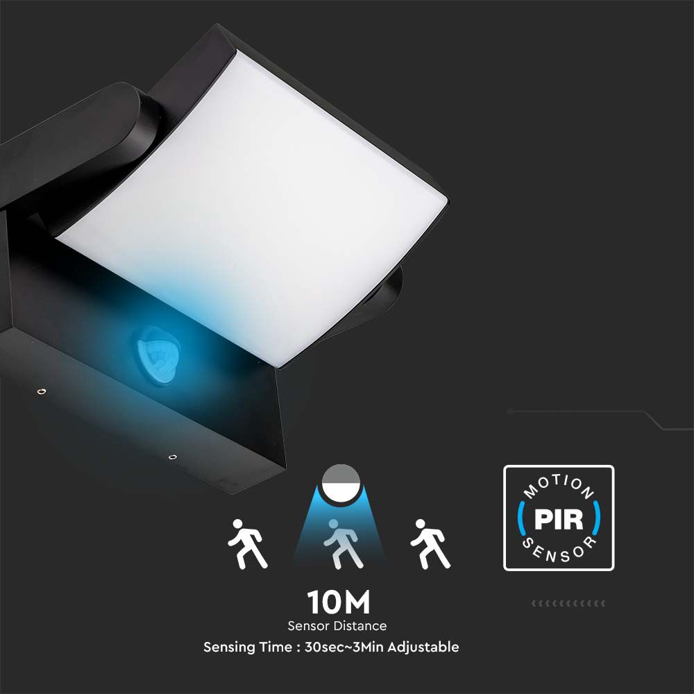 17W LED Wall Light Sensor IP65