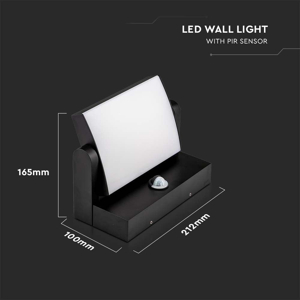 17W LED Wall Light Sensor IP65