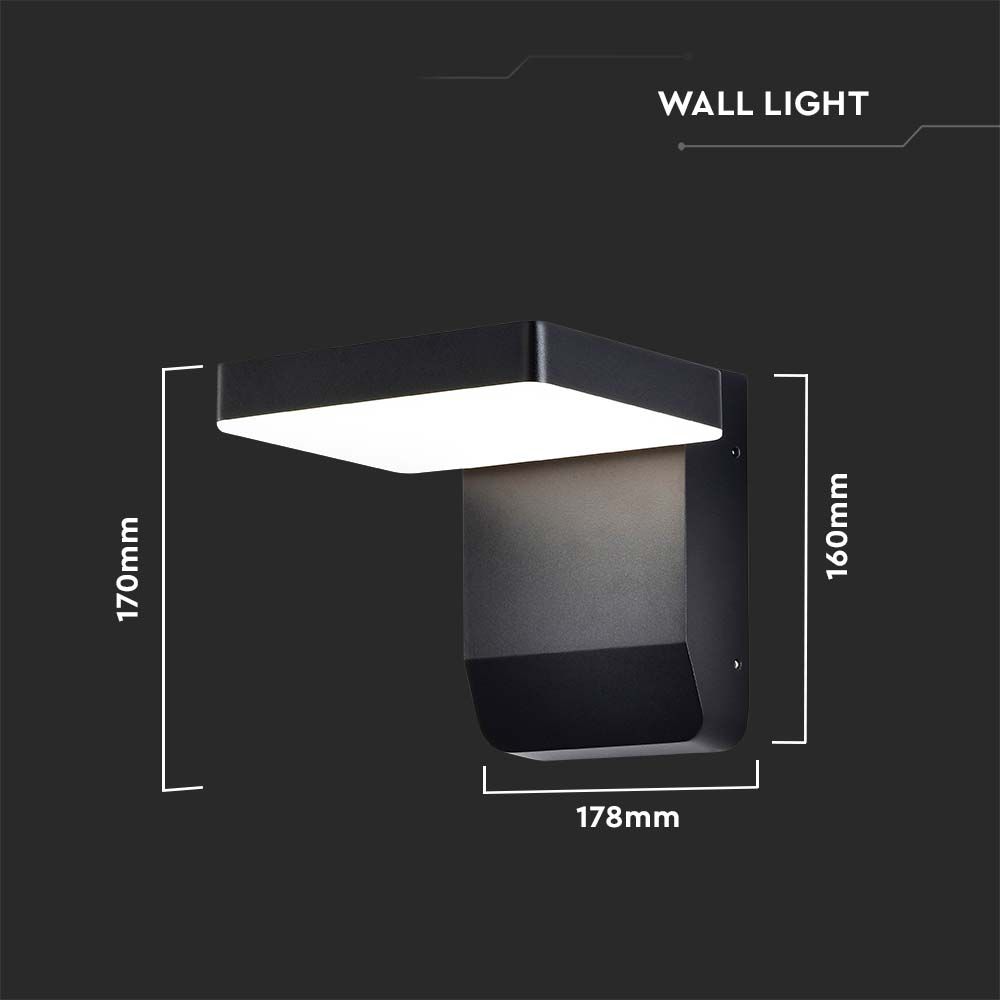 17W LED Wall Light Square IP65
