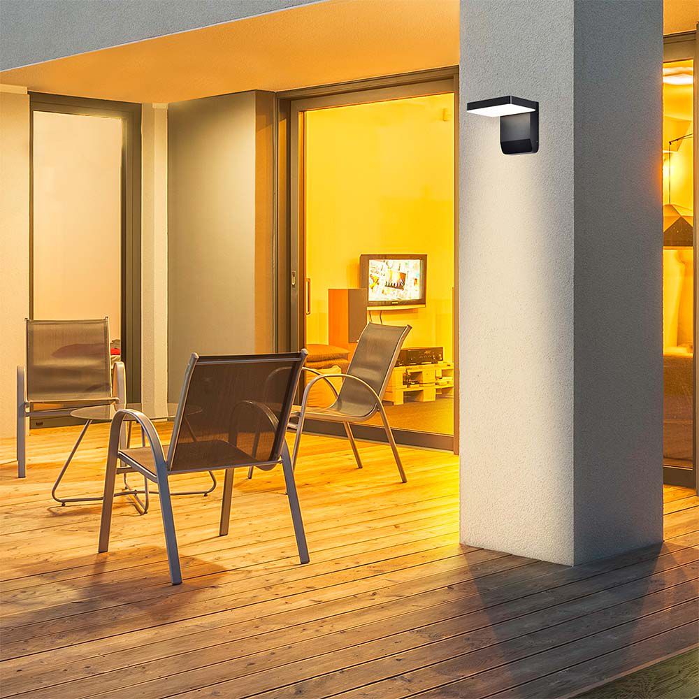 17W LED Wall Light Square IP65