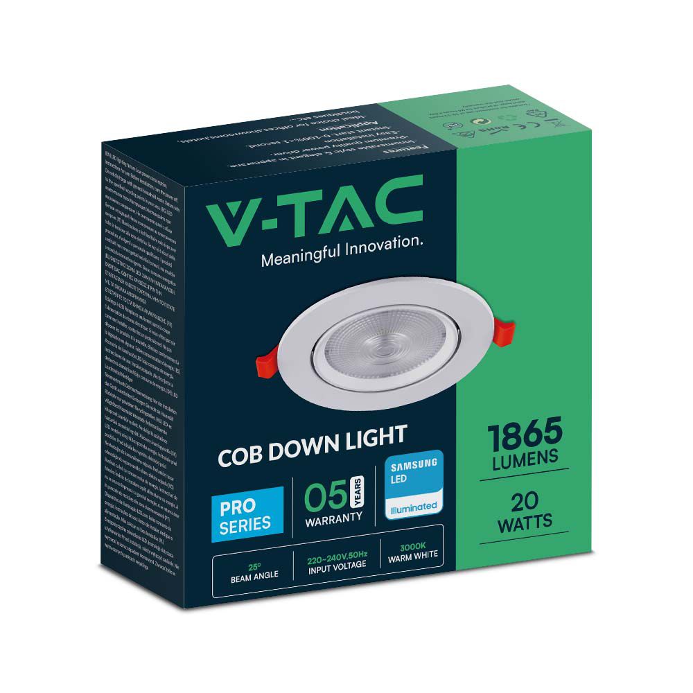 20W LED Downlight SAMSUNG CHIP