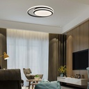 24W LED Designer Ceiling Light Double Round 4000K