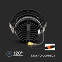 LED Downlight - SAMSUNG CHIP 30W COB Reflector Black Housing 4000K