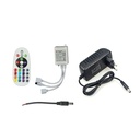 LED Strip RGB Set SMD5050 300LED 2x5M With Remote + Adaptor 