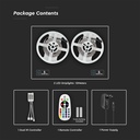 LED Strip RGB Set SMD5050 300LED 2x5M With Remote + Adaptor 