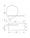 Kids wall lamp Balloon