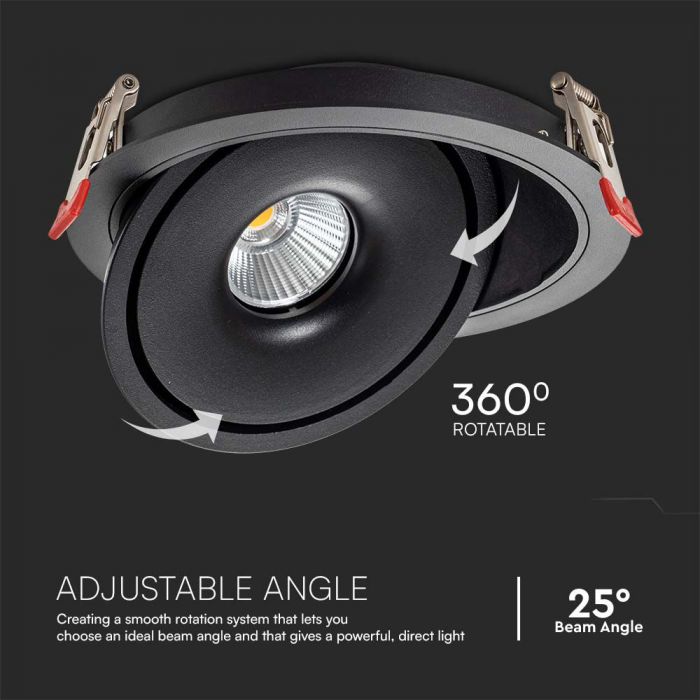 12W LED COB Downlight 3IN1 