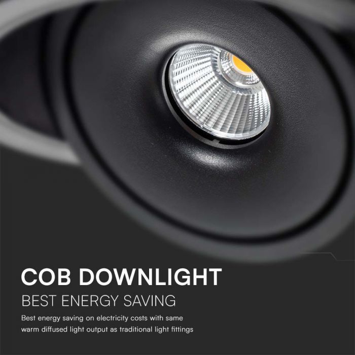 12W LED COB Downlight 3IN1 
