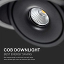 12W LED COB Downlight 3IN1 