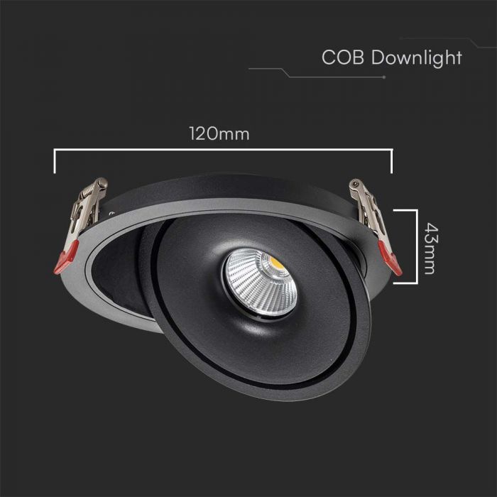 12W LED COB Downlight 3IN1 