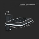 15W LED Solar Yard Light LiFePO4 Battery 3.2V 6000mA CCT: 6000K+4000K 