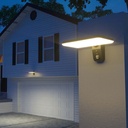 15W LED Solar Yard Light LiFePO4 Battery 3.2V 6000mA CCT: 6000K+4000K 