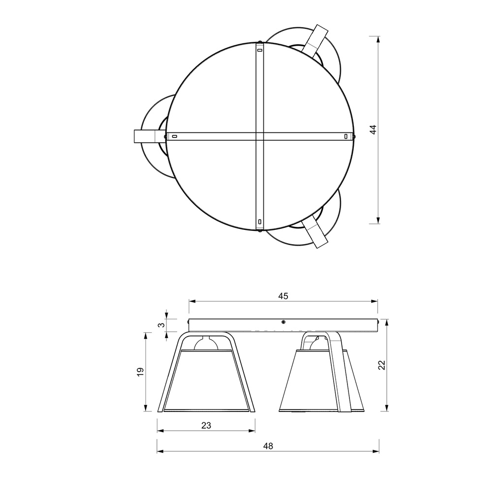 Ceiling light Norko