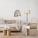 Floor light Rattan