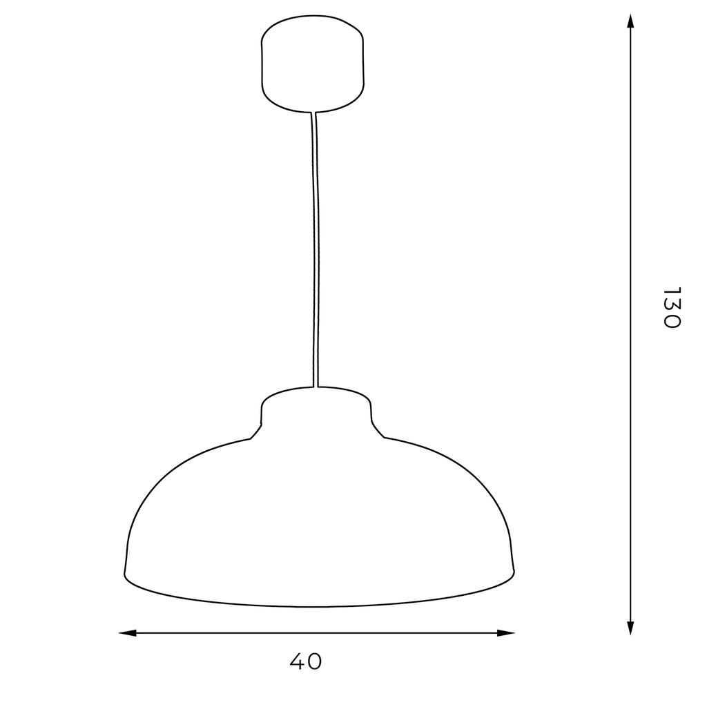 Pendant light Basca