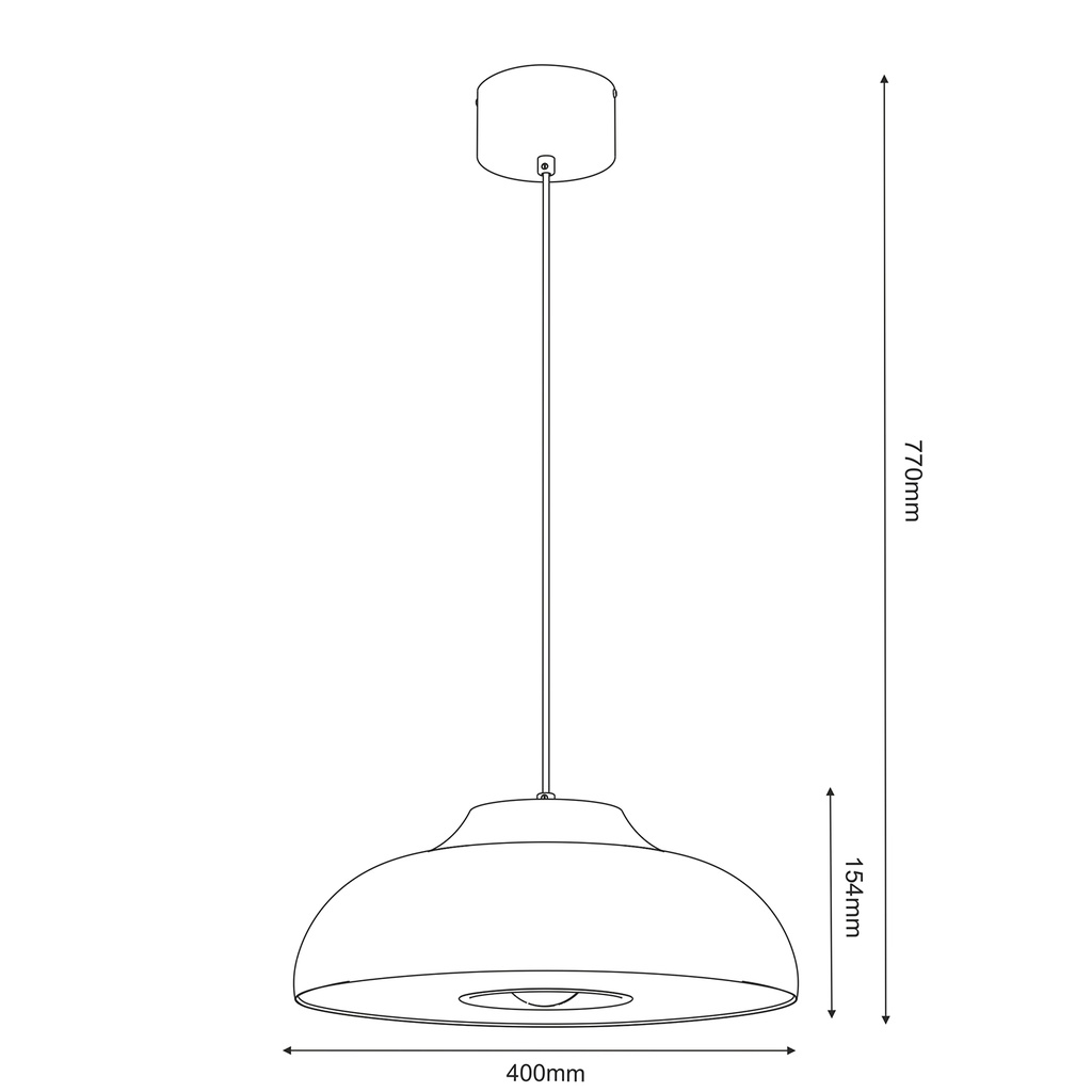 Pendant light Bilbao