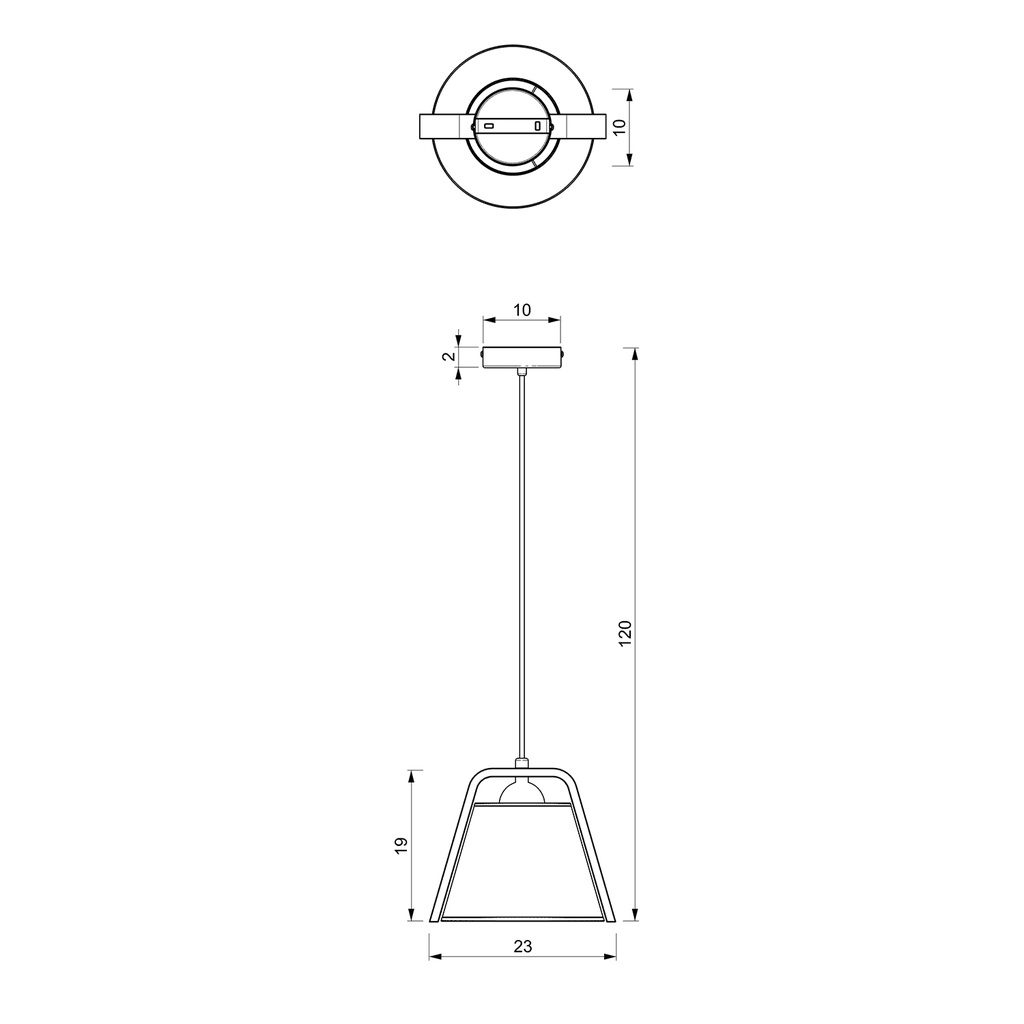 Pendant light Norko