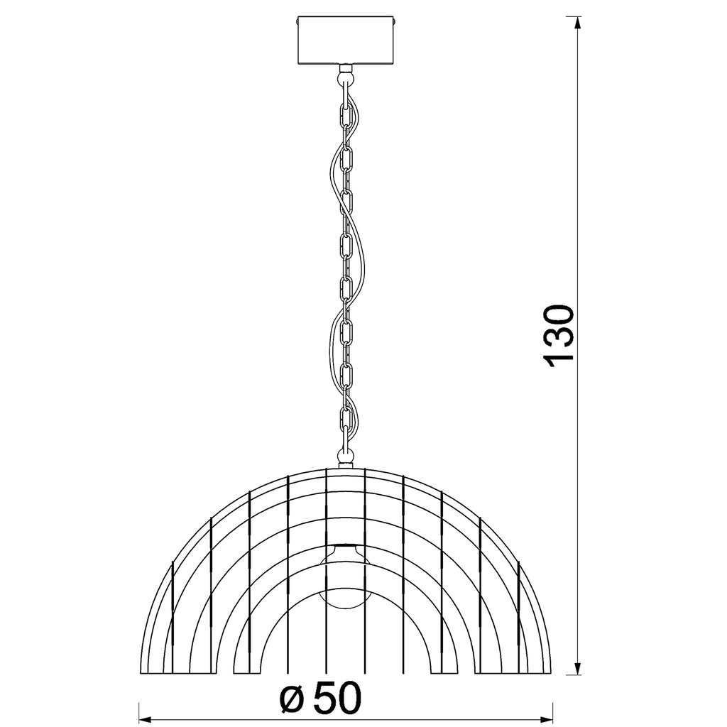 Pendant light Space Dome