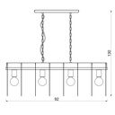 Pendant light Space Horizontal