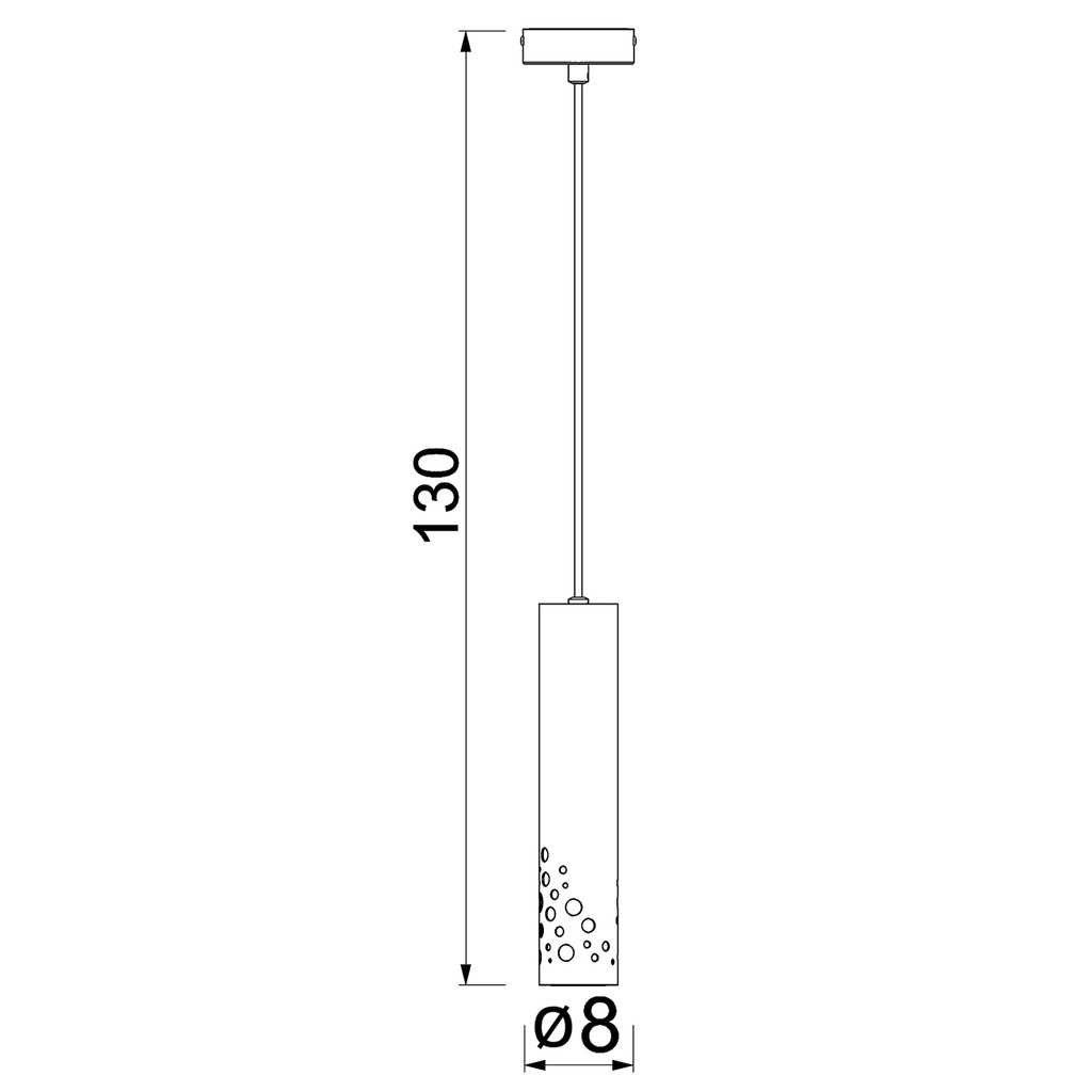 Pendant light Tibia Buble
