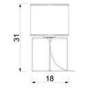 Table light Rattan