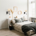 Wall light Rattan G9+E27