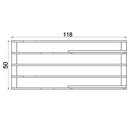 Wall light Shelf Pots Linear