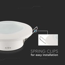 VT-981 GU10 Fitting Round White
