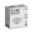 VT-981 GU10 Fitting Round White