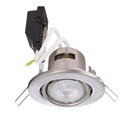  Vgradna svetilka downlight Deneb, 1x max. 50 W GU10, srebrna