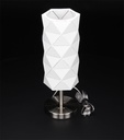 LED namizna svetilka Asterope linear, 1x max. 40 W E27, bela