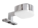 LED pohištvena svetilka Gienah, 3,2 W, 3000 K, srebrna