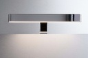LED pohištvena svetilka Mirror Line I, 8 W, 3000 K, srebrna