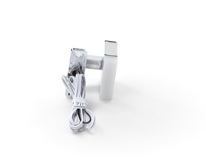 LED stenska svetilka Ayleen I, 3,2 W, 3000 K, srebrna