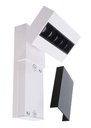 LED stenska svetilka Ceti 5, 13 W, DIM, 3000 K, bela